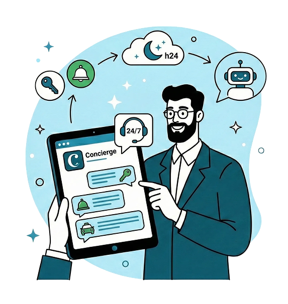 La Comunicazione: Il tuo Concierge Virtuale h24.